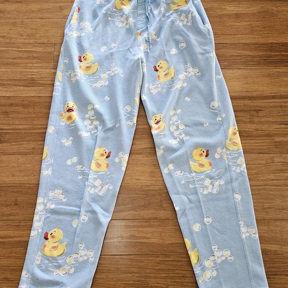 Nick & Nora Adorable Blue Duck Print Women's Pajamas - Picture 4 of 5
